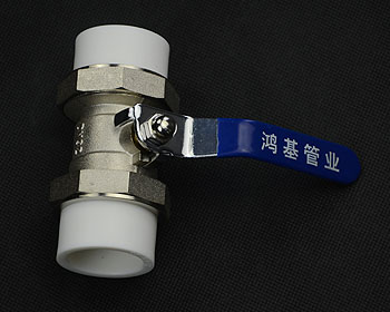 雙活接銅球閥